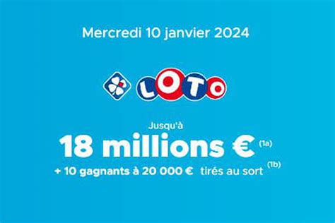 Résultat LOTO® : Tirage du mercredi 10 avril 2024 .
